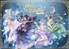 hololive production x CAPSULE「Dive into hololive」系列活動2月27日起登場！公開海科館現場限定「集章任務」＆全新海洋風聯名咖啡廳
