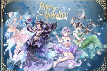 hololive production x CAPSULE「Dive into hololive」系列活動2月27日起登場！公開海科館現場限定「集章任務」＆全新海洋風聯名咖啡廳